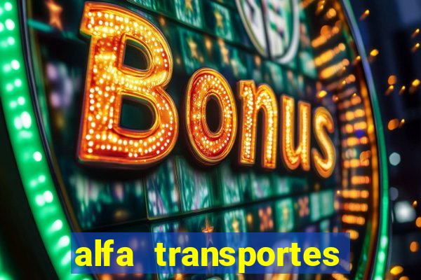 alfa transportes novo hamburgo